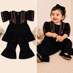 Noor-e-Bahar black suit