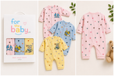Premium Baby Suit Set (3 Pcs) - Soft
Best for summers | Buy 1 Get 2 FREE
