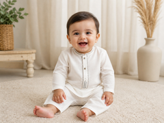 Elegant Baby Boys Kurta Set – Soft Premium Fabric